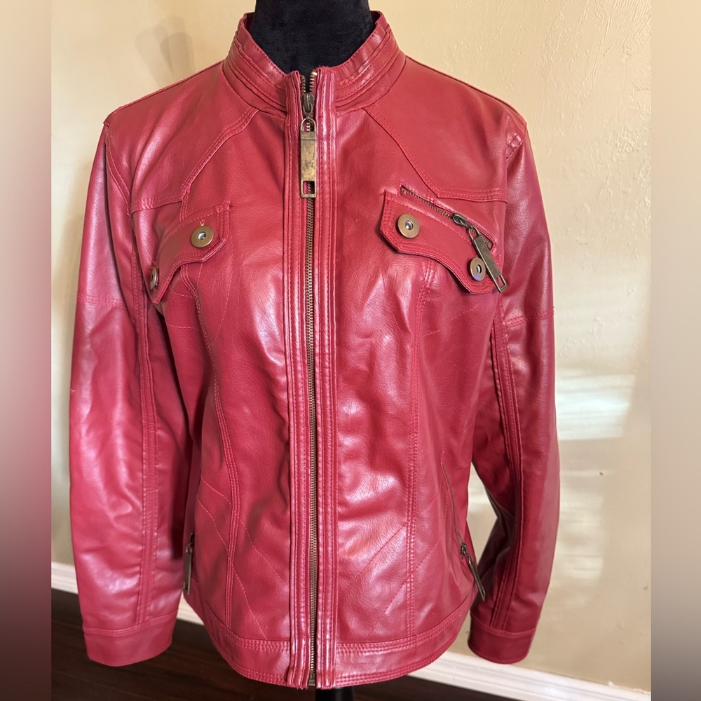Women’s Leather Style Jacket